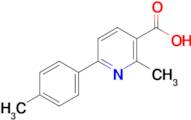 2-Methyl-6-(p-tolyl)nicotinic acid