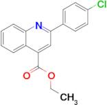 Ethyl 2-(4-chlorophenyl)quinoline-4-carboxylate