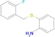 2-((2-Fluorobenzyl)thio)aniline