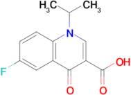 6-Fluoro-1-isopropyl-4-oxo-1,4-dihydroquinoline-3-carboxylic acid