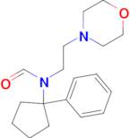 N-(2-morpholinoethyl)-N-(1-phenylcyclopentyl)formamide