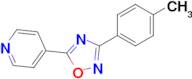 5-(Pyridin-4-yl)-3-(p-tolyl)-1,2,4-oxadiazole