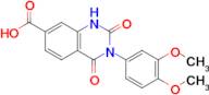 3-(3,4-Dimethoxyphenyl)-2,4-dioxo-1,2,3,4-tetrahydroquinazoline-7-carboxylic acid