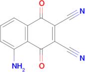 5-Amino-1,4-dioxo-1,4-dihydronaphthalene-2,3-dicarbonitrile