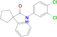 N-(3,4-dichlorophenyl)-1-phenylcyclopentane-1-carboxamide