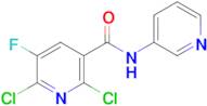 2,6-Dichloro-5-fluoro-N-(pyridin-3-yl)nicotinamide