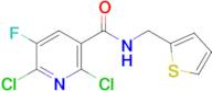 2,6-Dichloro-5-fluoro-N-(thiophen-2-ylmethyl)nicotinamide