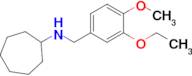 N-(3-ethoxy-4-methoxybenzyl)cycloheptanamine