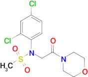 N-(2,4-dichlorophenyl)-N-(2-morpholino-2-oxoethyl)methanesulfonamide