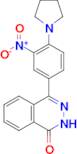 4-[3-nitro-4-(pyrrolidin-1-yl)phenyl]-1,2-dihydrophthalazin-1-one