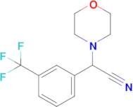 2-Morpholino-2-(3-(trifluoromethyl)phenyl)acetonitrile