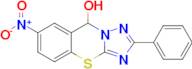 7-Nitro-2-phenyl-9H-benzo[e][1,2,4]triazolo[5,1-b][1,3]thiazin-9-ol