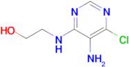 2-((5-Amino-6-chloropyrimidin-4-yl)amino)ethan-1-ol