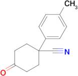 4-Oxo-1-(p-tolyl)cyclohexane-1-carbonitrile