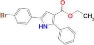 Ethyl 5-(4-bromophenyl)-2-phenyl-1H-pyrrole-3-carboxylate