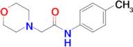 2-Morpholino-N-(p-tolyl)acetamide