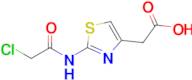 2-(2-(2-Chloroacetamido)thiazol-4-yl)acetic acid