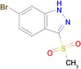 6-Bromo-3-(methylsulfonyl)-1H-indazole