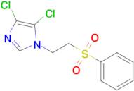 4,5-Dichloro-1-(2-(phenylsulfonyl)ethyl)-1H-imidazole