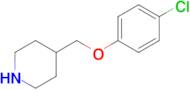 4-((4-Chlorophenoxy)methyl)piperidine