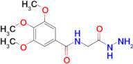 N-(2-hydrazinyl-2-oxoethyl)-3,4,5-trimethoxybenzamide