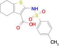 2-((4-Methylphenyl)sulfonamido)-4,5,6,7-tetrahydrobenzo[b]thiophene-3-carboxylic acid