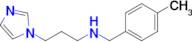 3-(1H-imidazol-1-yl)-N-(4-methylbenzyl)propan-1-amine
