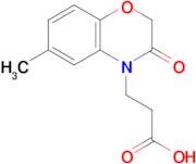 3-(6-Methyl-3-oxo-2,3-dihydro-4H-benzo[b][1,4]oxazin-4-yl)propanoic acid