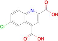 6-Chloroquinoline-2,4-dicarboxylic acid