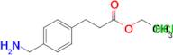 Ethyl 3-(4-(aminomethyl)phenyl)propanoate hydrochloride