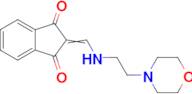 2-(((2-Morpholinoethyl)amino)methylene)-1H-indene-1,3(2H)-dione