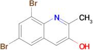 6,8-Dibromo-2-methylquinolin-3-ol