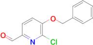 5-(Benzyloxy)-6-chloropicolinaldehyde