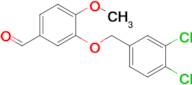 3-((3,4-Dichlorobenzyl)oxy)-4-methoxybenzaldehyde