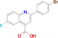 2-(4-Bromophenyl)-6-fluoroquinoline-4-carboxylic acid