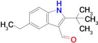 2-(Tert-butyl)-5-ethyl-1H-indole-3-carbaldehyde