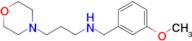 N-(3-methoxybenzyl)-3-morpholinopropan-1-amine