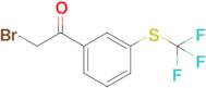 2-Bromo-1-(3-((trifluoromethyl)thio)phenyl)ethan-1-one