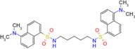 N,N'-(pentane-1,5-diyl)bis(5-(dimethylamino)naphthalene-1-sulfonamide)