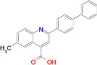 2-([1,1'-Biphenyl]-4-yl)-6-methylquinoline-4-carboxylic acid