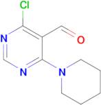 4-Chloro-6-(piperidin-1-yl)pyrimidine-5-carbaldehyde