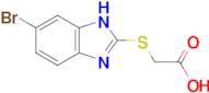 2-((6-Bromo-1H-benzo[d]imidazol-2-yl)thio)acetic acid