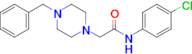 2-(4-Benzylpiperazin-1-yl)-N-(4-chlorophenyl)acetamide