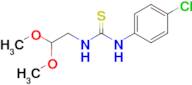 1-(4-Chlorophenyl)-3-(2,2-dimethoxyethyl)thiourea