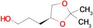 (S)-3-(2,2-dimethyl-1,3-dioxolan-4-yl)propan-1-ol