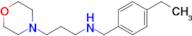 N-(4-ethylbenzyl)-3-morpholinopropan-1-amine