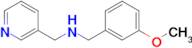 N-(3-methoxybenzyl)-1-(pyridin-3-yl)methanamine