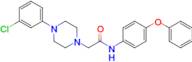 2-(4-(3-Chlorophenyl)piperazin-1-yl)-N-(4-phenoxyphenyl)acetamide