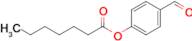 4-Formylphenyl heptanoate