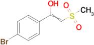 1-(4-bromophenyl)-2-methanesulfonylethen-1-ol